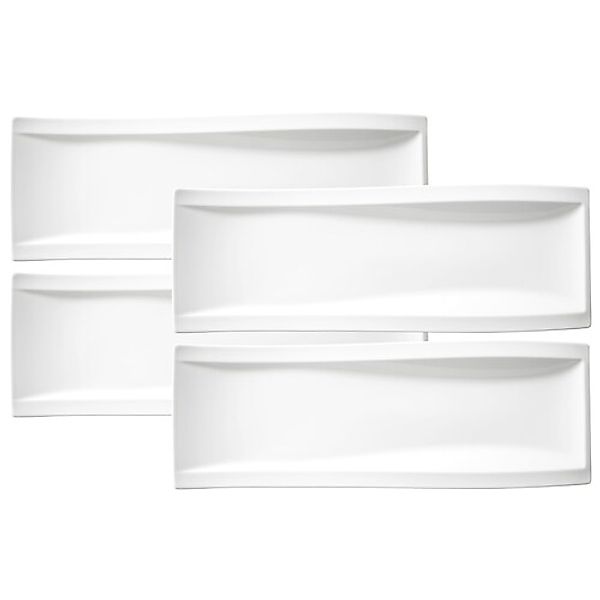 Villeroy & Boch Servierplatte »Antipastiteller NewWave 42 x 15 cm 4er Set w günstig online kaufen