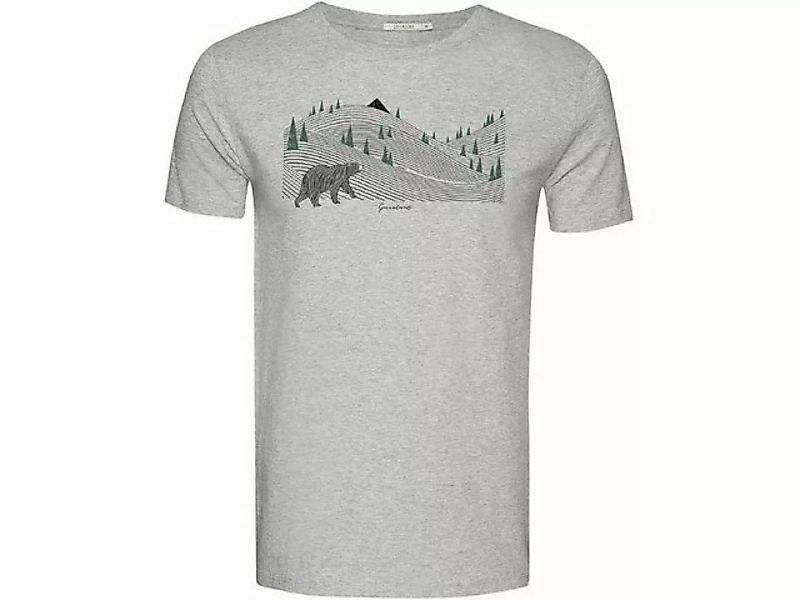 GreenBomb T-Shirt GREENBOMB Bio-Herren-T-Shirt 'Bearland' mit Rundha günstig online kaufen