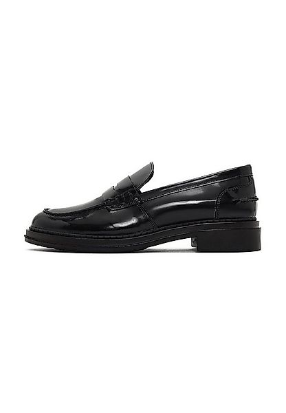 Derimod Maskuline Loafer aus Lackleder Loafer Lederfutter, Thermosohle, Abs günstig online kaufen