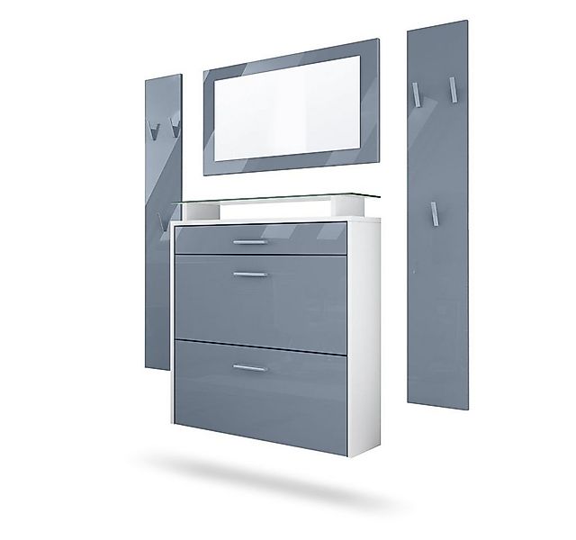 Vladon Garderoben-Set Malea, (Garderobenset bestehend aus 1 Hängeschuhschra günstig online kaufen