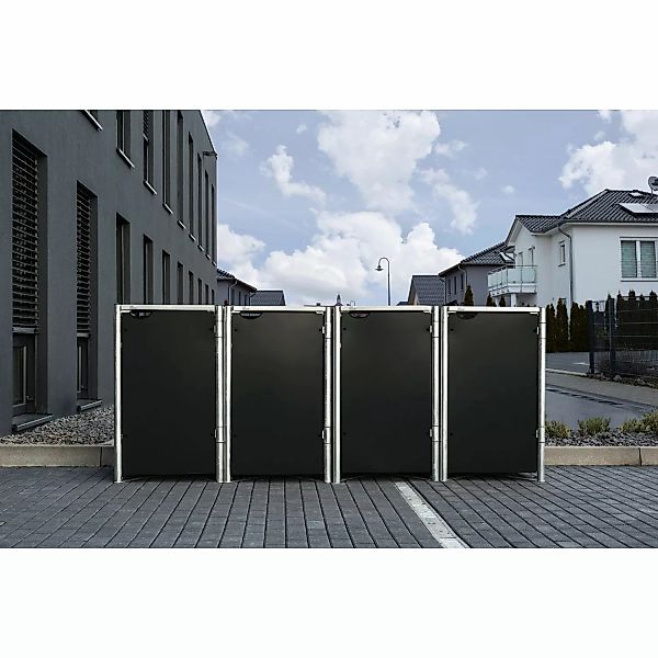 Hide Mülltonnenbox "HD24401", für 4x240 l, BxTxH: 279x81x115 cm günstig online kaufen