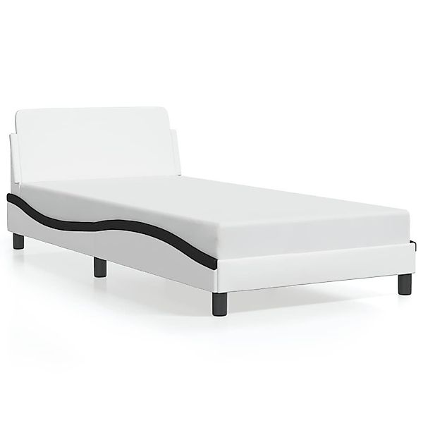 vidaXL Bett Bettgestell "Dover" Weiß und günstig online kaufen