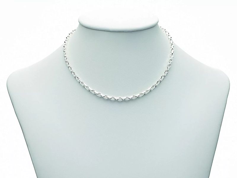 Adelia´s Silberkette "925 Silber Anker Halskette 50 cm Ø 3,1 mm", Silbersch günstig online kaufen