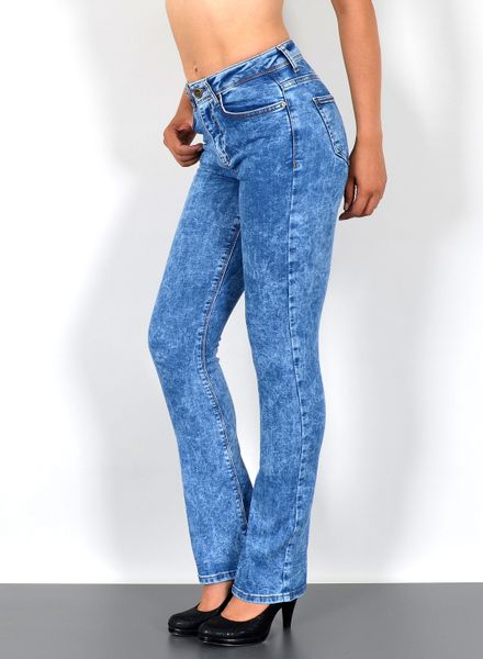 ESRA Bootcut-Jeans Bootcut Jeans Damen High günstig online kaufen