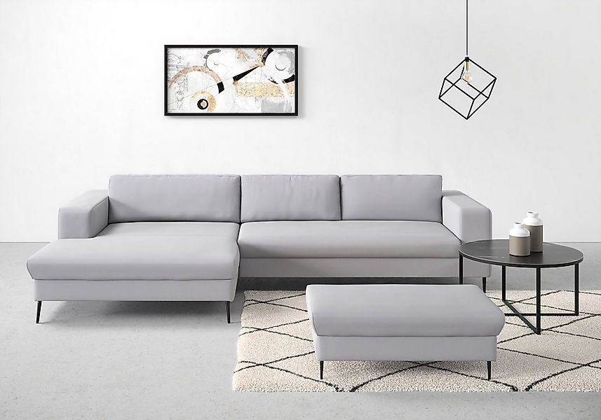 DOMO collection Ecksofa "Modica, zeitlos und elegant, L-Form", moderne Opti günstig online kaufen