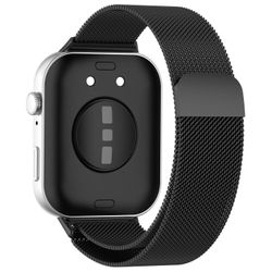 Wigento Smartwatch-Armband Milanese Metal Smart Watch günstig online kaufen