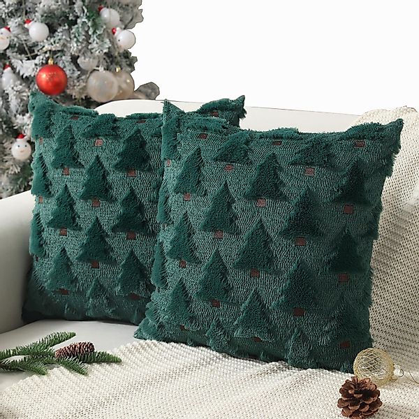 Coonoor Kissenbezug Weihnachtskissenbezüge, Weihnachtsdekorationen aus weic günstig online kaufen
