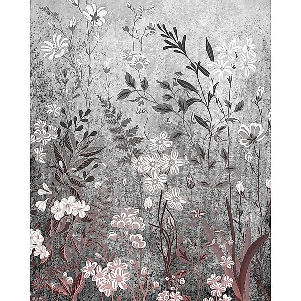 Komar Vliestapete »Digitaldruck Vlies - Gentle Bloom - Größe 200 x 250 cm«, günstig online kaufen