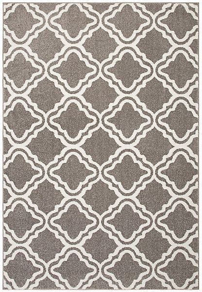 my home Teppich "Debora" rechteckig 13 mm Höhe Kurzflor Teppich, gemustert, günstig online kaufen