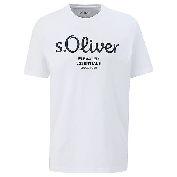 s.Oliver T-Shirt Herren T-Shirt 4er Pack Baumwolle Logo T-Shirt (Packung, 4 günstig online kaufen