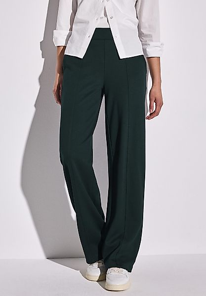 STREET ONE Stoffhose Sommerhose mit seitliche günstig online kaufen