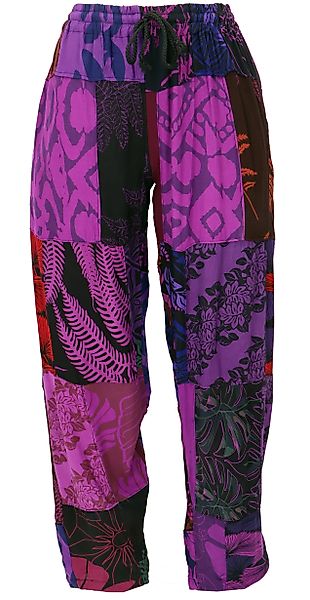 Guru-Shop Relaxhose Unikat upcyceling Patchwork Hose günstig online kaufen