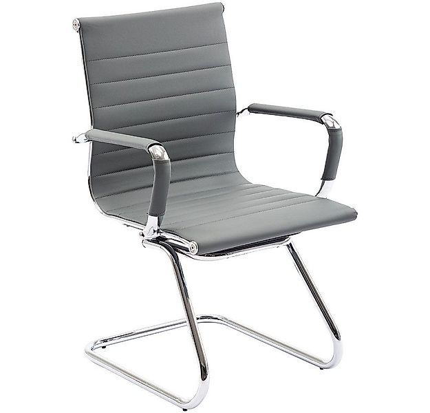 WAHSON OFFICE CHAIRS Bürostuhl 2 PU-Leder-Freischwinger Besucherstühle mit günstig online kaufen
