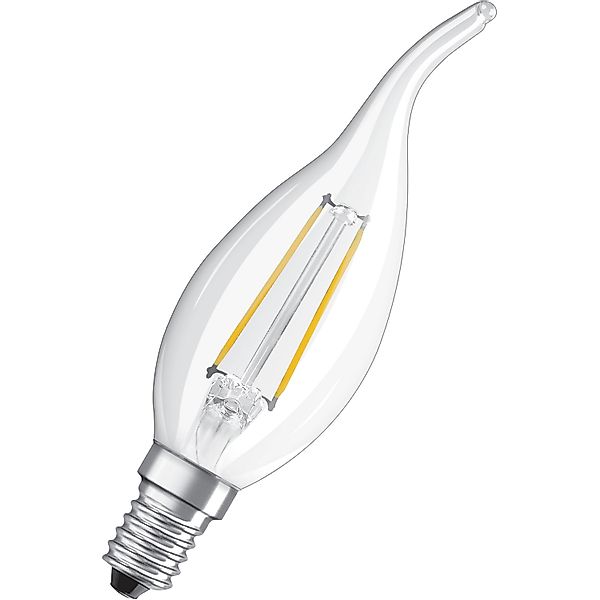 Osram LED-Leuchtmittel E14 Kerzenform 4 W Warmweiß 470 lm 12,1 x 3,5 cm (H günstig online kaufen