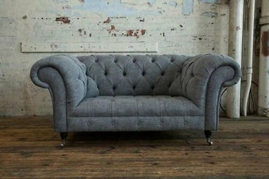 JVmoebel Sofa 2 Sitzer Couch Chesterfield Leder Polster Sofa Couchen, Made günstig online kaufen