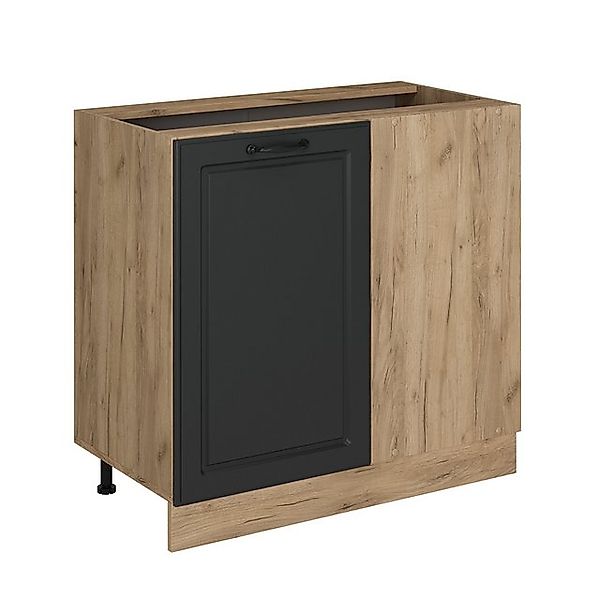 Vicco Eckunterschrank R-Line, Anthrazit Landhaus/Goldkraft Eiche, 86 cm ohn günstig online kaufen