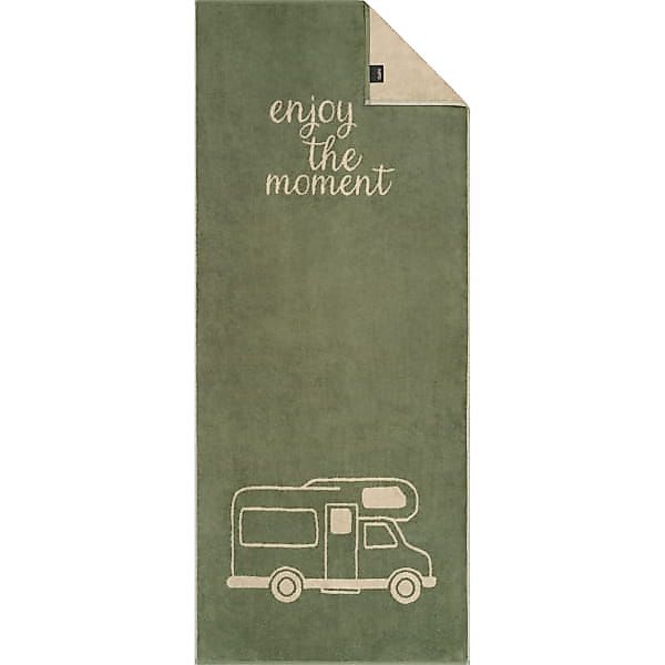 Cawö Saunatücher Postcard Towels TRAVEL Camper 6286 - Farbe: field - 43 - S günstig online kaufen