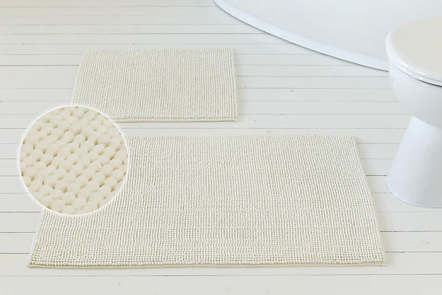 my home Badematte »Kaelan«, rutschhemmend beschichtet, fußbodenheizungsgeei günstig online kaufen