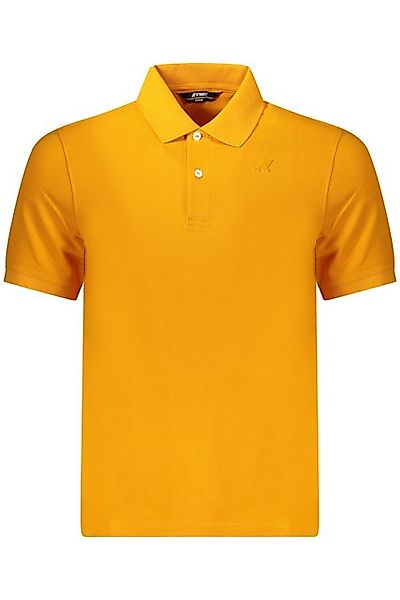 K-Way Poloshirt Herren-Poloshirt Orange – Kurzarm, mit Knöpfen günstig online kaufen