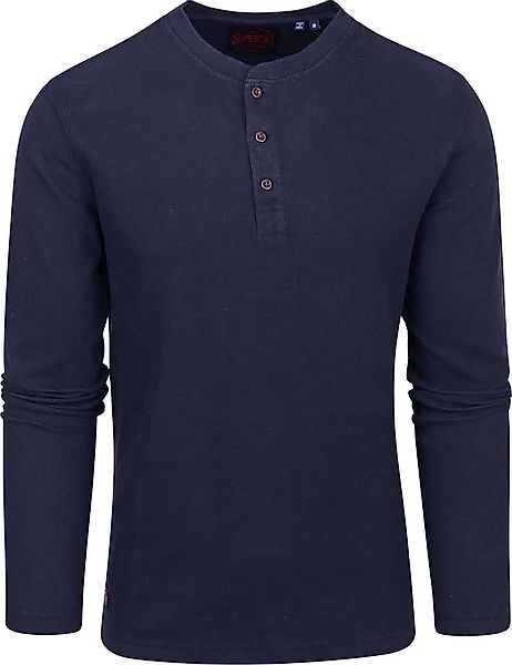 Superdry Waffle T-Shirt Navy - Größe XXL günstig online kaufen
