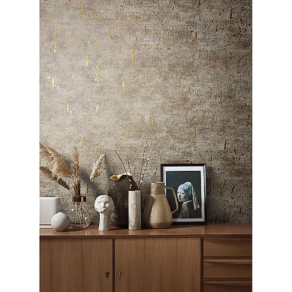 Marburg Vliestapete, metallic, schimmernd, (1 St), moderne Tapete für Wohnz günstig online kaufen