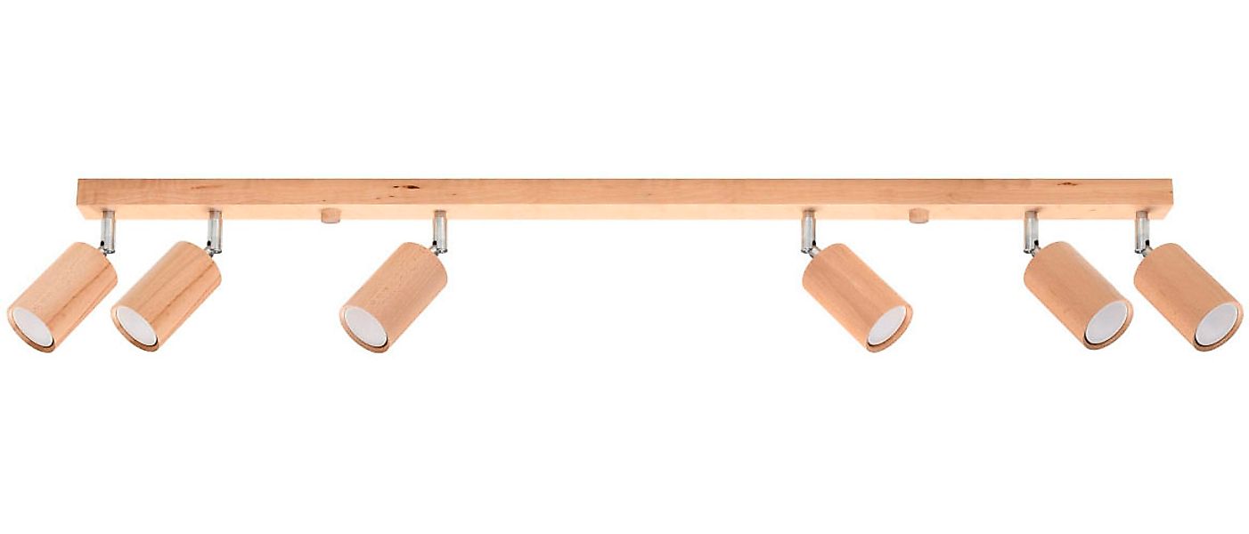SOLLUX lighting Deckenstrahler »BERG«, für Leuchtmittel 6 x GU10   ohne Leu günstig online kaufen
