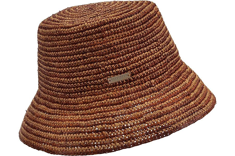 Seeberger Fischerhut Raffiastroh Fischerhut gestreift 55339-0 günstig online kaufen