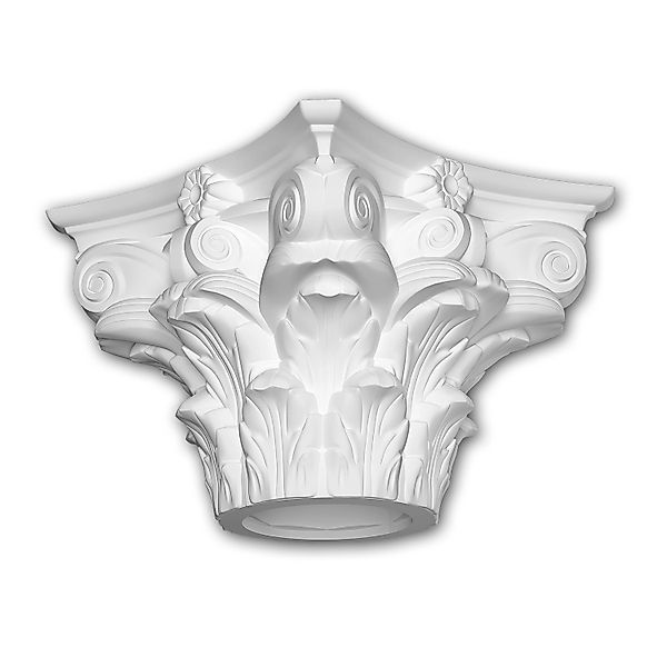 PROFHOME 411302 Vollsäulen Kapitell Fassadenstuck Säule Fassaden Element 65 günstig online kaufen