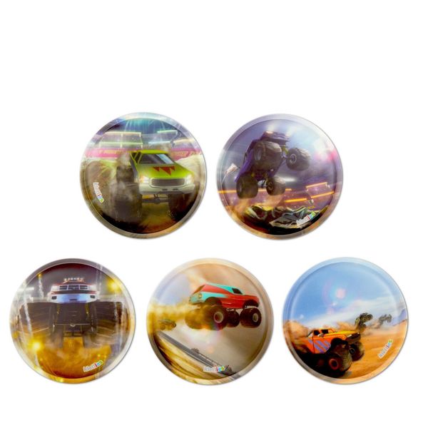 ergobag Schulranzen Kletties Monstertrucks 5-tlg. (5-teilig), günstig online kaufen