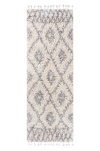 Mazovia Läufer Läufer Hochflor Shaggy für günstig online kaufen