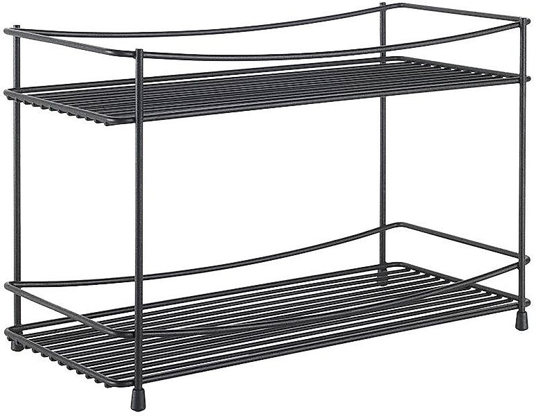 Metaltex Gewürzregal, 1-tlg., in matt schwarz günstig online kaufen