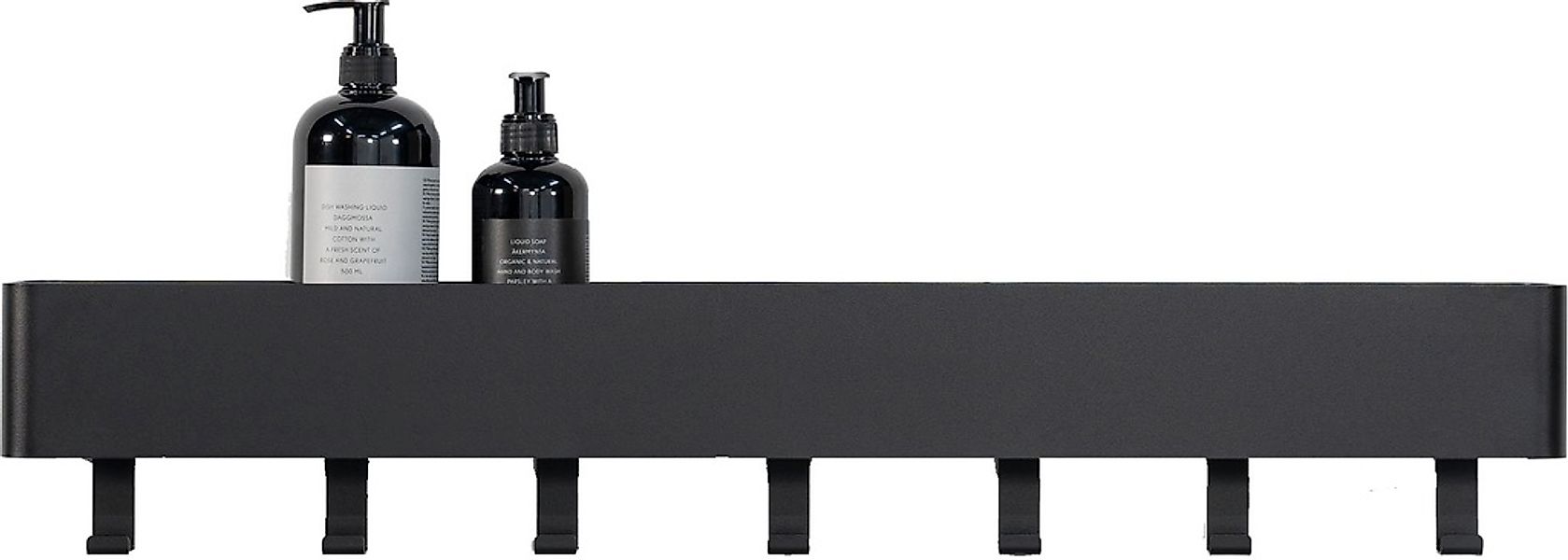 Spinder Design Garderobenhaken "Multi 7" 2-in-1 Wandregal + Garderobe günstig online kaufen