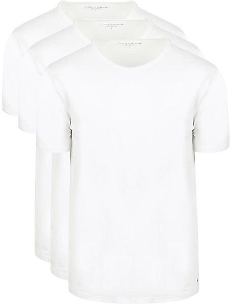 Tommy Hilfiger T-shirts Rundhals 3-Pack Weiß - Größe XXL günstig online kaufen