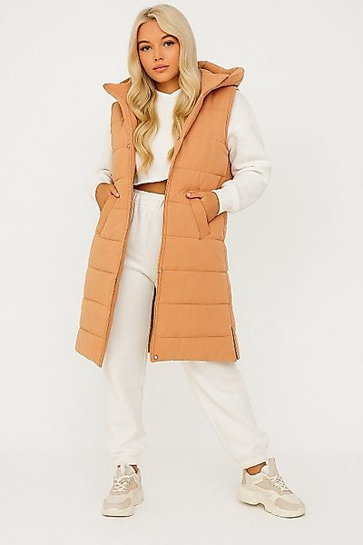 Worldclassca Steppweste Worldclassca Steppweste Kapuze Weste günstig online kaufen