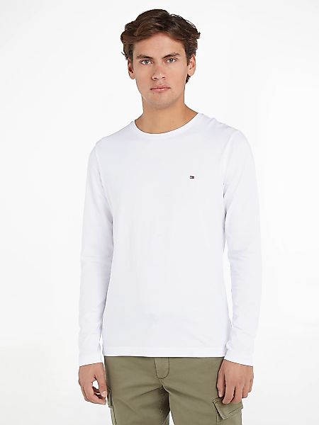 Tommy Hilfiger Langarmshirt "STRETCH SLIM FIT LONG SLEEVE", aus biologische günstig online kaufen