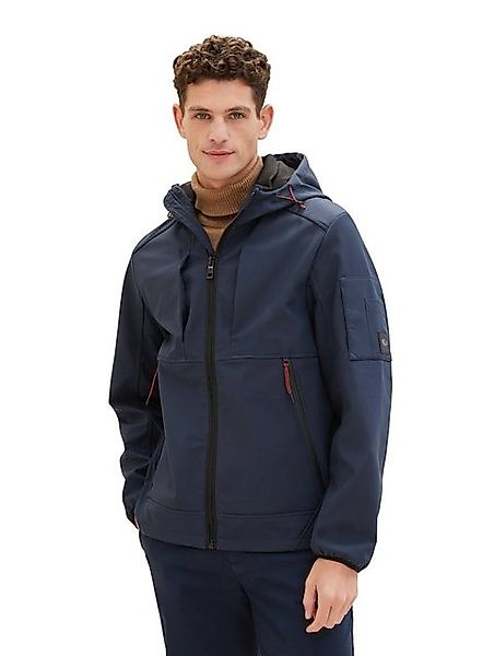 TOM TAILOR Softshelljacke mit Kapuze günstig online kaufen