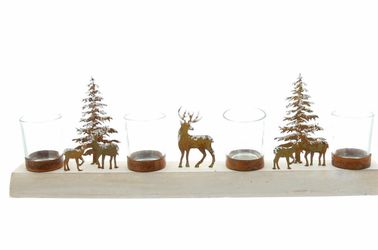 Home-trends24.de Adventskranz Adventskranz Lichterboard Winterlandschaft Ke günstig online kaufen