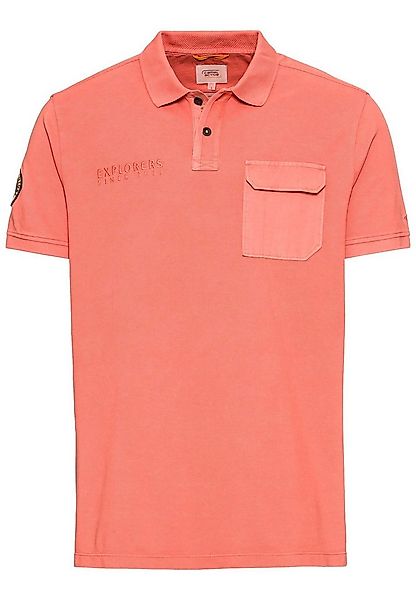 camel active Poloshirt Piqué Poloshirt aus zertifiziertem Organic Cotton günstig online kaufen