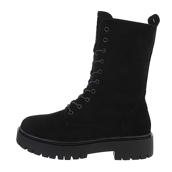 Ital-Design Damen Schnürschuhe Freizeit Schnürstiefelette (84338332) günstig online kaufen