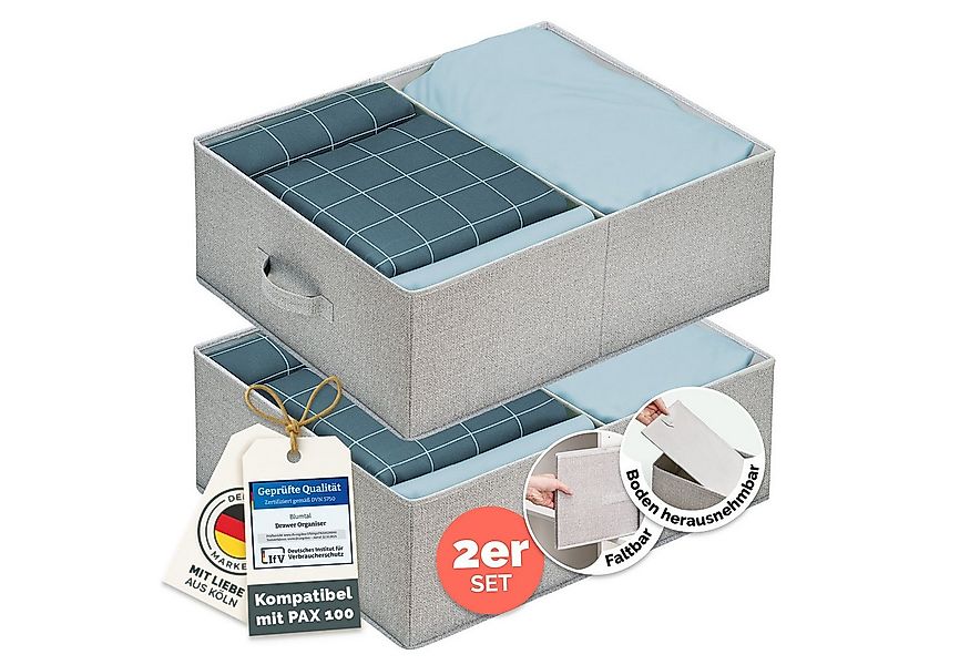 Blumtal Faltbox HEMNES, MALM, PAX Organizer Ordnungssystem Kleiderschrank ( günstig online kaufen