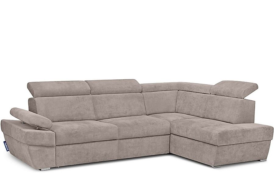 KONSIMO® Ecksofa RATLO Ecksofa, mit Bettfunktion und Bettkasten,verstellbar günstig online kaufen