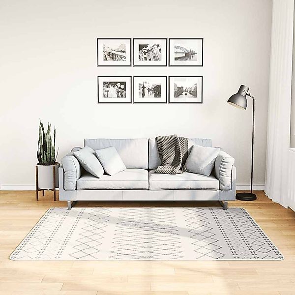 furnicato Teppich Waschbar Schwarz und Weiß günstig online kaufen