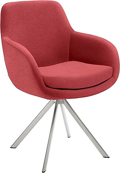 Musterring Esszimmerstuhl "Tavia" (Set) 2 Flachgewebe Stativgestell Edelsta günstig online kaufen