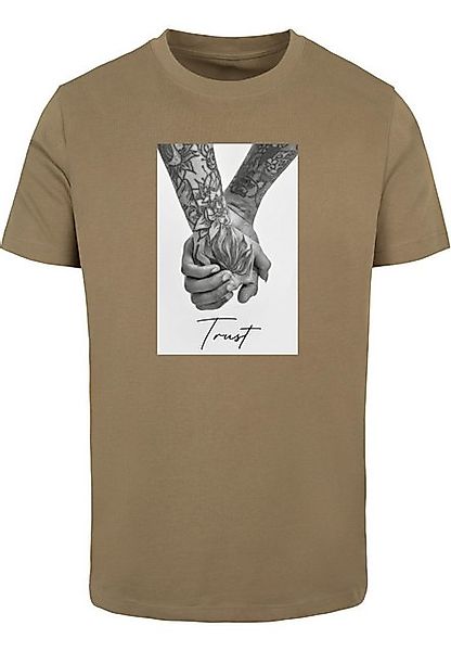 MisterTee Kurzarmshirt MisterTee Herren Trust 2.0 Tee (1-tlg) günstig online kaufen