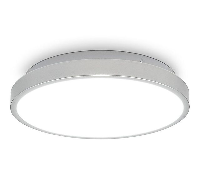 B.K.Licht Deckenleuchte moderne LED Bad-Deckenlampe IP44 flach rund 29x7cm günstig online kaufen