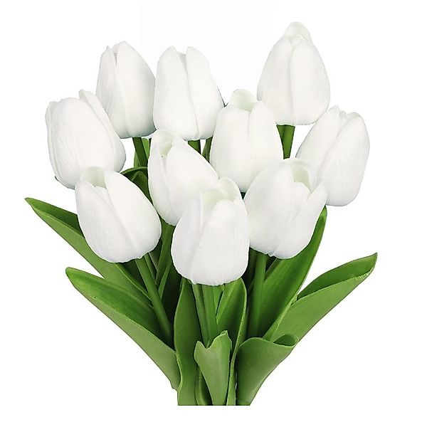 Kunstblume 10 Stück Künstliche Tulpe Blume günstig online kaufen