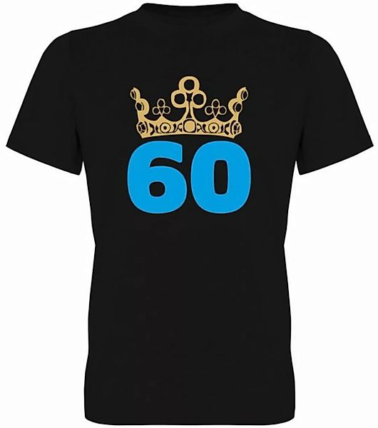 G-graphics T-Shirt 60 – mit Krone Herren T-Shirt, mit trendigem Frontprint, günstig online kaufen