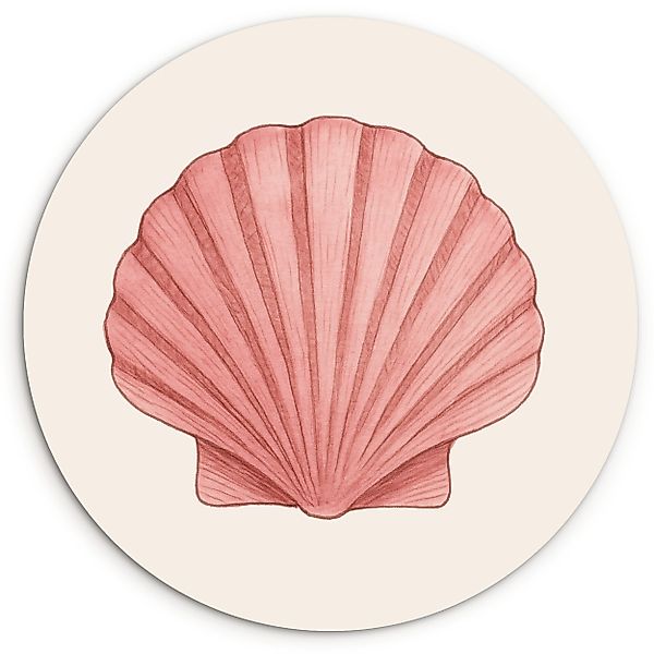 MuchoWow Gemälde Muschel - Rosa - günstig online kaufen