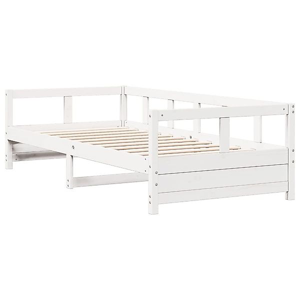vidaXL Bett Tagesbett ohne Matratze Weiß günstig online kaufen