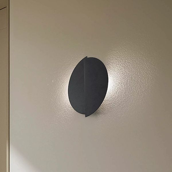 Wandleuchte Form 9, 28 cm x 32 cm, schwarz günstig online kaufen